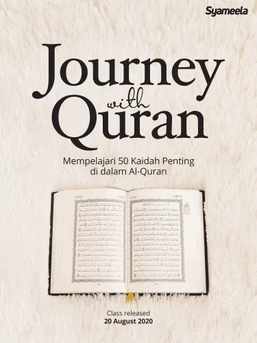 Sampul kelas Journey with Quran